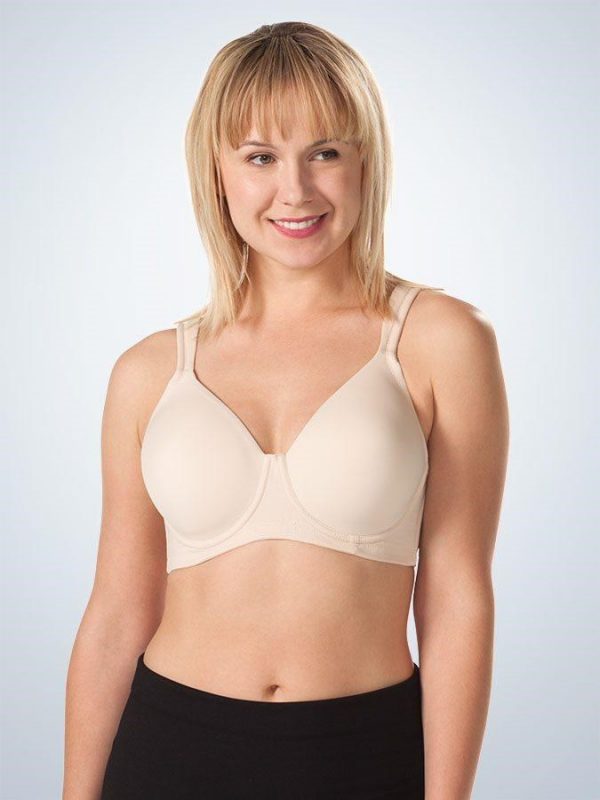 LEADING LADY Brigitte Wire T-Shirt Bra wide padded straps A-DD Cup 16-32 band in multiple colours