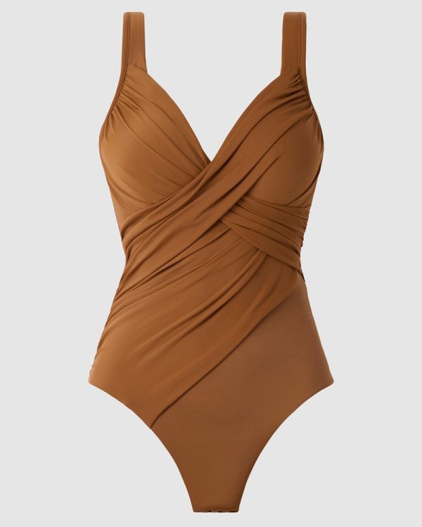 Miraclesuit Rock Solid Revele Shaping swimsuit Bronze - Image 2