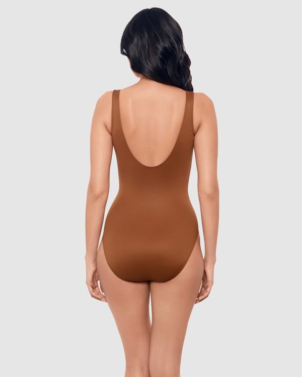 Miraclesuit Rock Solid Revele Shaping swimsuit Bronze - Image 3