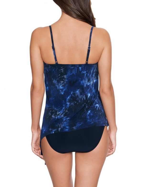 Magicsuit Alex Asymmetrical Side Tie Underwired Tankini Top - Image 3