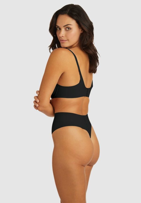 NAOMI & NICOLE Sleek Solutions Waistline Shaping Thong - Image 2