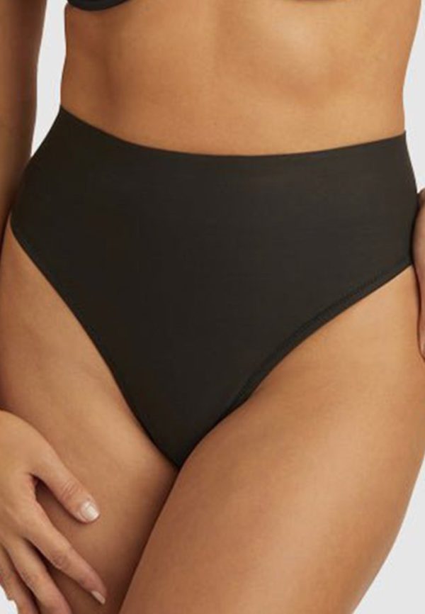 NAOMI & NICOLE Sleek Solutions Waistline Shaping Thong - Image 3