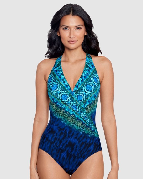 Miraclesuit Alhambra Wrapsody Crossover One Piece Shaping Swimsuit - Image 4