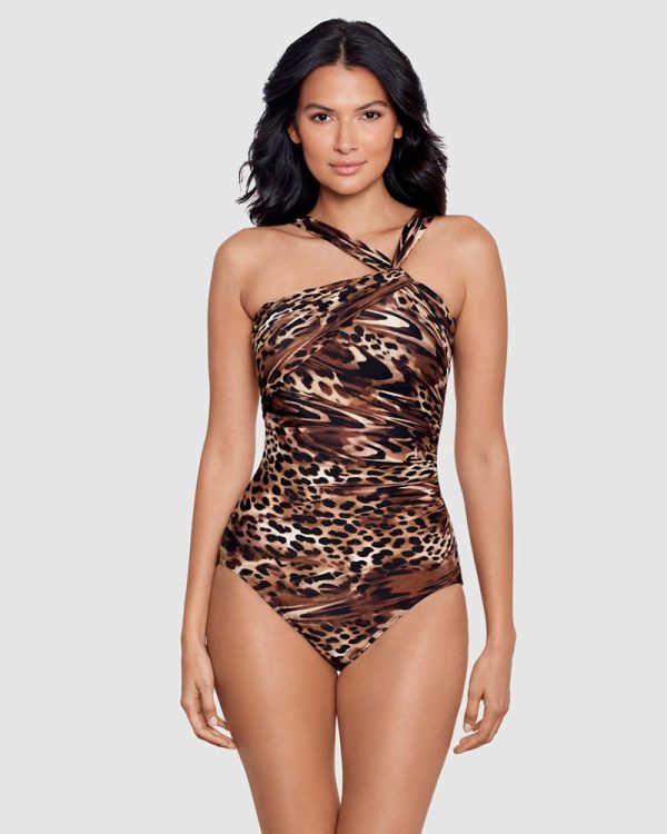 Miraclesuit Ocicat Europa Asymmetric Underwired Shaping Swimsuit - Image 2