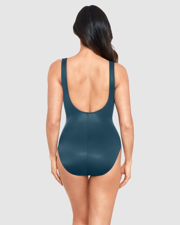 Miraclesuit Must Haves Escape U/W Shaping swimsuit - Nova Green - Image 2