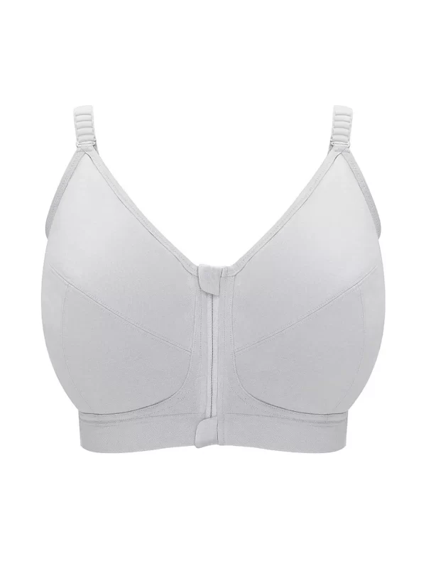 Royce Fearne Front Fastening Wirefree bra with cotton lining E to H cups in bands 10-20 - Image 4