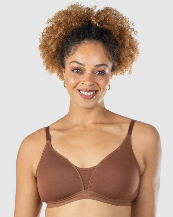 Royce Posie Soft Mould wirefree T-shirt bra with racerback option A-D cup in bands 6-14 - Image 7