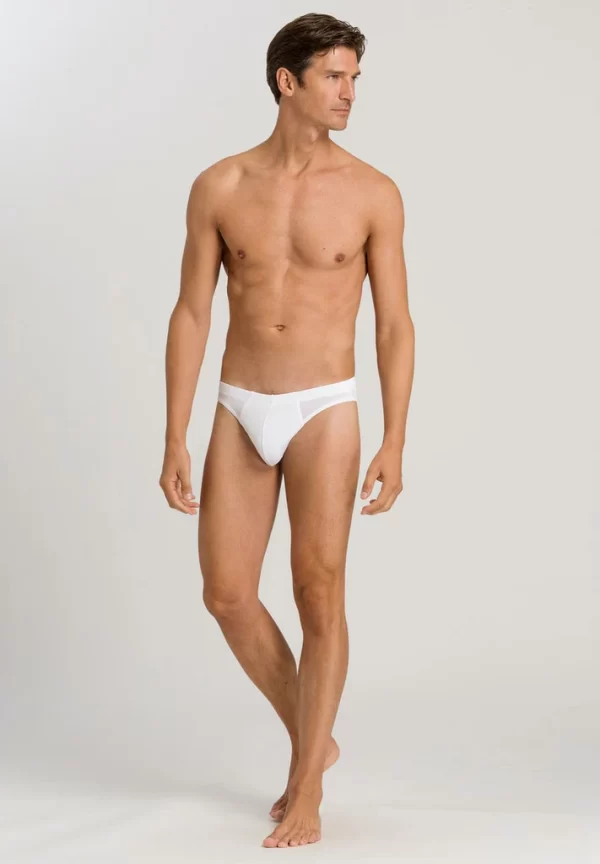 HANRO Men Cotton Sensation Briefs White - Image 3