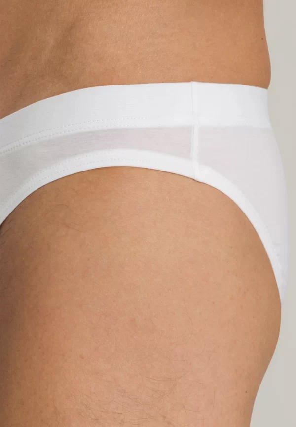 HANRO Men Cotton Sensation Briefs White - Image 4