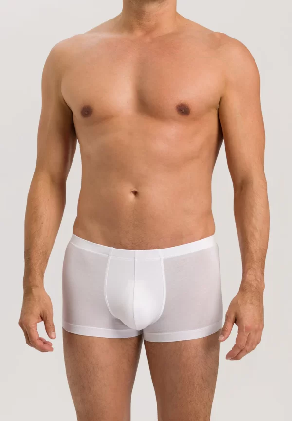 HANRO Men Cotton Sensation Boxer Briefs White