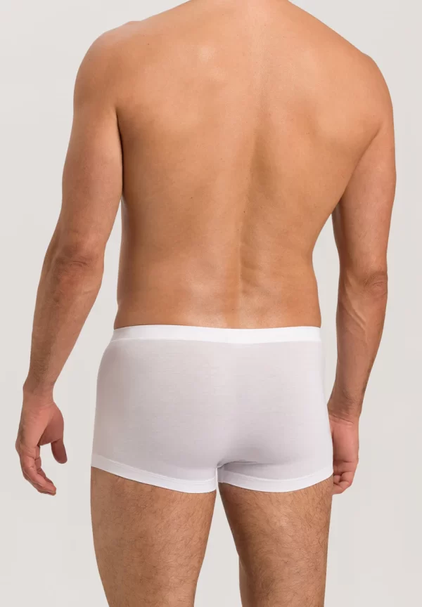 HANRO Men Cotton Sensation Boxer Briefs White - Image 2