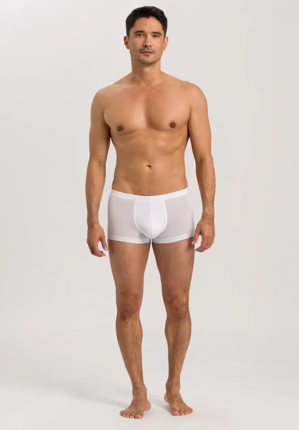 HANRO Men Cotton Sensation Boxer Briefs White - Image 3