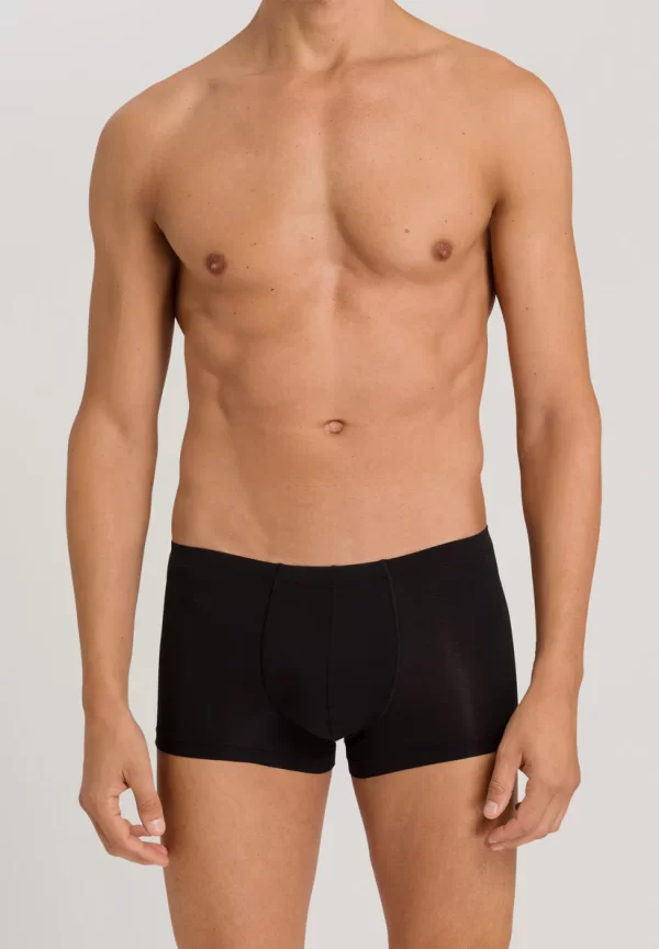 HANRO Men Cotton Sensation Boxer Briefs Black