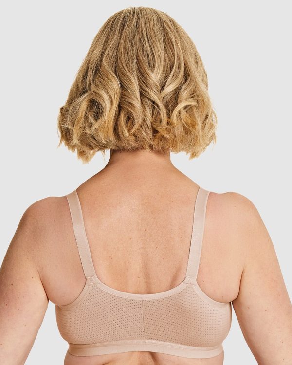 Royce Silver Post Surgery front fastening Wirefree Bra with X-Static Silver technology B - F cup in bands 10-18 - Image 11