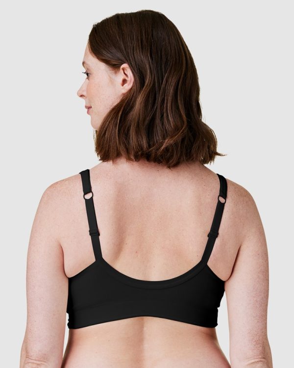 Bravado Ballet Modal-Lined Crossover Wirefree Bra S-2XL + full cup SFC-2XLFC in black - Image 3