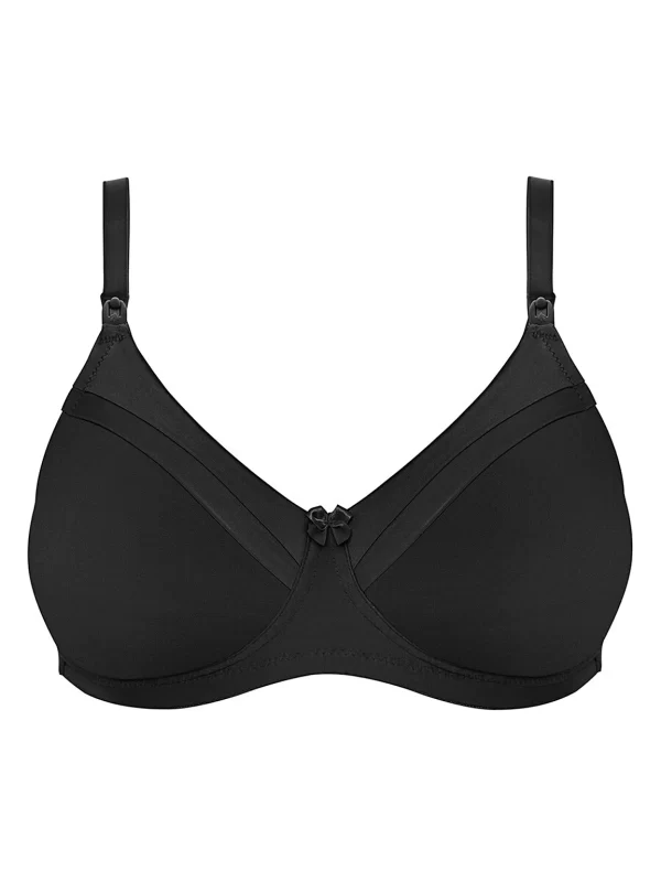 Royce Maisie Soft Mould wirefree T-Shirt bra with Satin trims A - G cups in multiple colours in bands 8-18 - Image 7