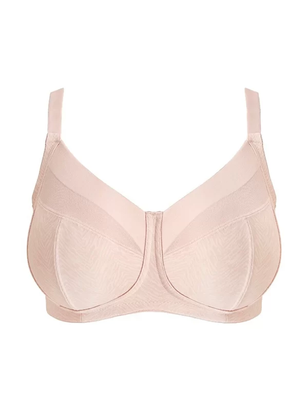 Royce Rosa Wirefree bra in organic cotton blend F - L cups in bands 10-18 - Image 5