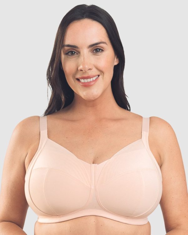 Royce Cara Exceptional support Wirefree bra - cups double layered in cotton G - L cups in bands 10-20 - Image 2