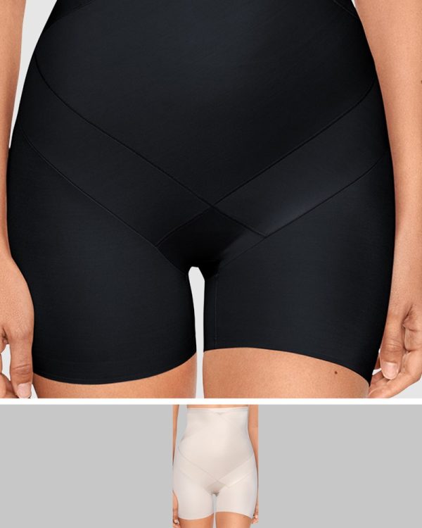 MIRACLESUIT Tummy Tuck Firm Control Ultra High Waist Shapewear Shorts