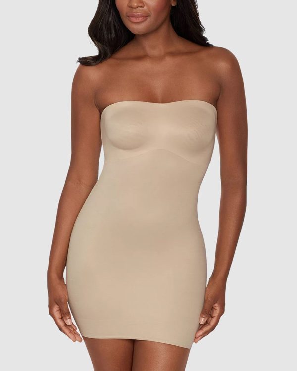 MIRACLESUIT Show Stopper Convertible-to-Strapless Multiway Shaping Slip Dress