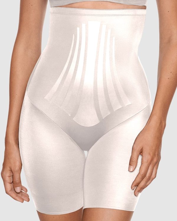 MIRACLESUIT Lycra FitSens Extra High Waist Shaping Thigh Shaper