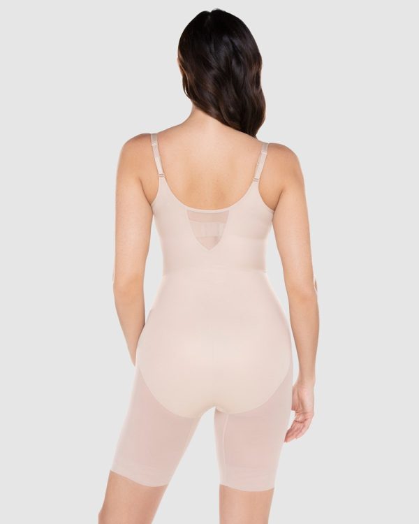 MIRACLESUIT Sheer Shaping Long Leg Full Body Shaper - Image 3