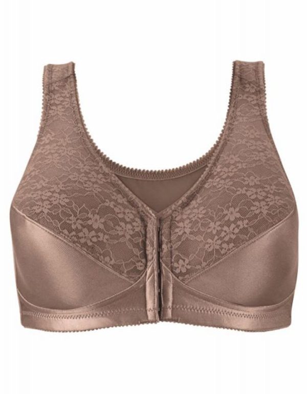 EXQUISITE FORM Front close Wireless Posture Bra in fashion colours14-24 in cups B-DD - Image 5