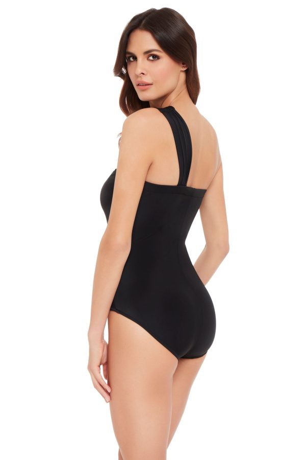 Magicsuit Goddess One Shoulder Tummy Control Swimsuit - Image 4