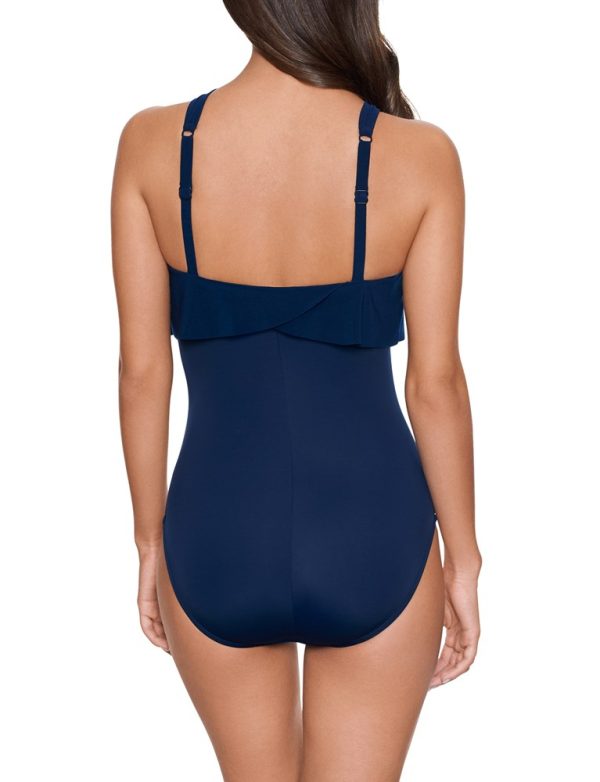 Magicsuit Square Cut Liza High Neck Shaping Swimsuit Black - Image 3