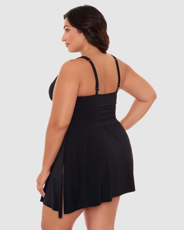 Magicsuit Celine V Neck Plus Size Swimdress - Image 2