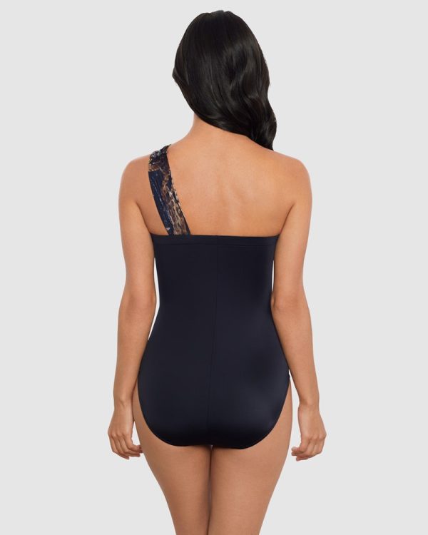 Magicsuit Nighthawk Goddess One Shoulder Tummy Control Swimsuit - Image 2