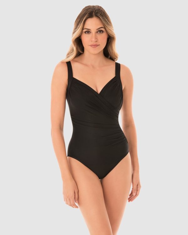 Miraclesuit Must Haves Sanibel Underwired Shaping Swimsuit black