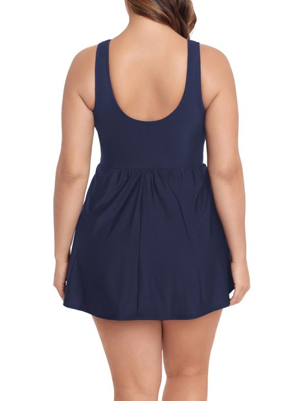 Miraclesuit Must Have Marais Short Shaping Swimdress PLUS size - Image 3