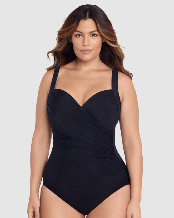 Miraclesuit Must Have Sanibel Plus size Underwired Shaping Swimsuit