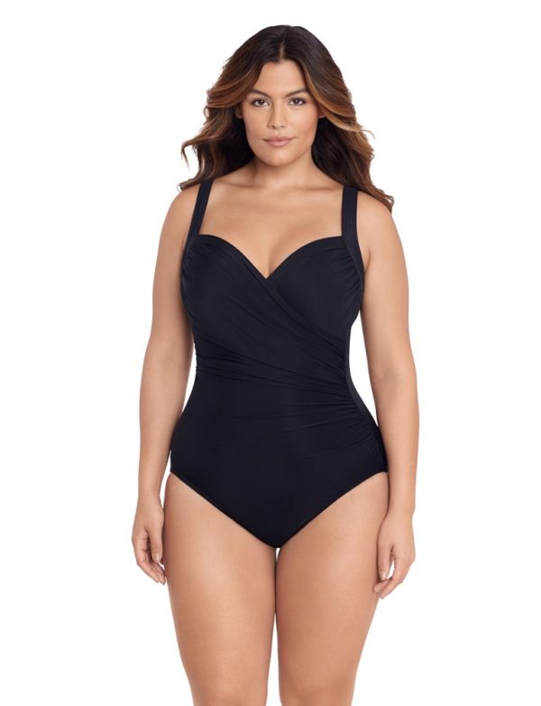 Miraclesuit Must Have Sanibel Plus size Underwired Shaping Swimsuit - Image 4