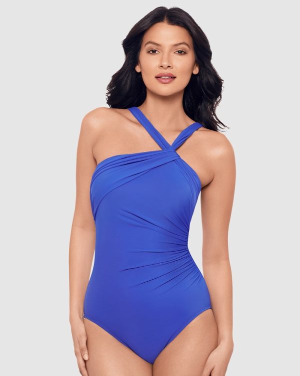 Miraclesuit Europa Asymmetric Underwired Shaping Swimsuit - Image 2