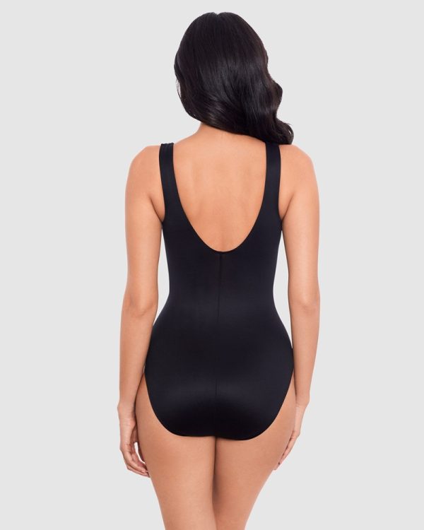 Miraclesuit Selenite Brio High Neck Underwired One-Piece Shaping Swimsuit - Image 3