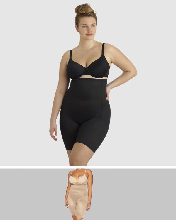 NAOMI & NICOLE Unbelievable comfort Plus sizes High Waist Long Leg