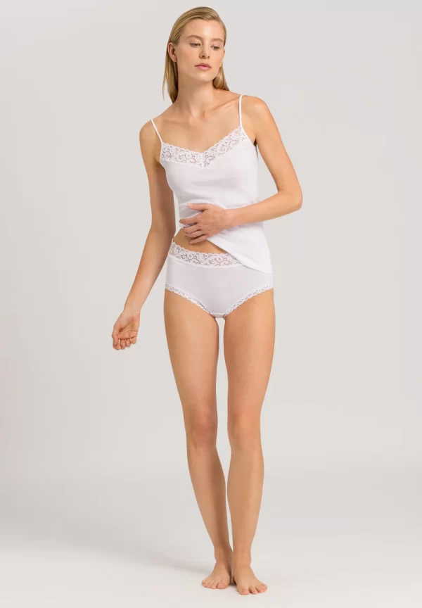 HANRO Moments Maxi Briefs in White - Image 3