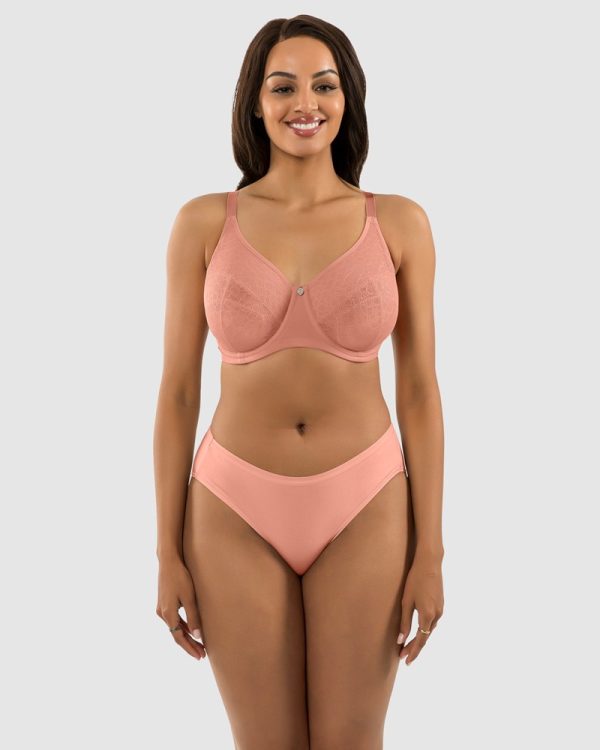 PARFAIT Enora Minimiser UW bra D-G Cup in band sizes 10-22 in Multiple colours - Image 5