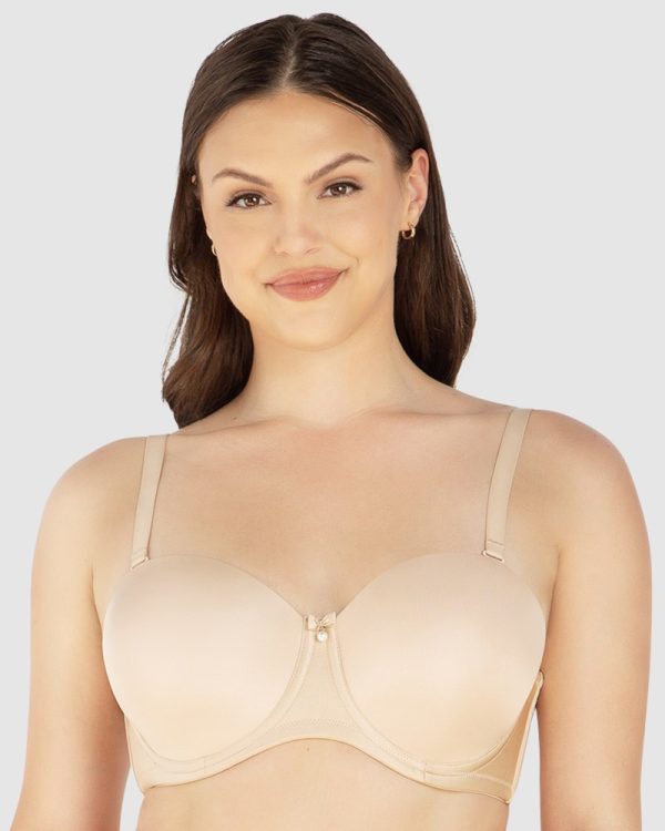 PARFAIT Elise Multiway Seamless Strapless Bra sizes 8D-16H & 18C-20G Black & Bare - Image 4