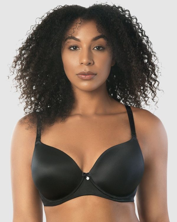 PARFAIT Elise Convertible Wired Seamless Moulded T-Shirt Bra C-H Cups in band sizes 8-20 in Bare - Image 3