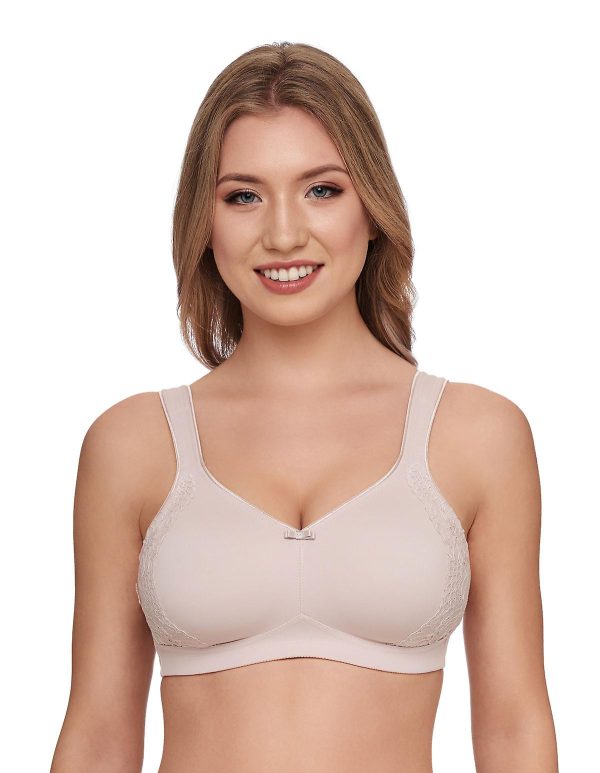 SUSA Wire Free London Microfibre bra with lace trim - Image 2