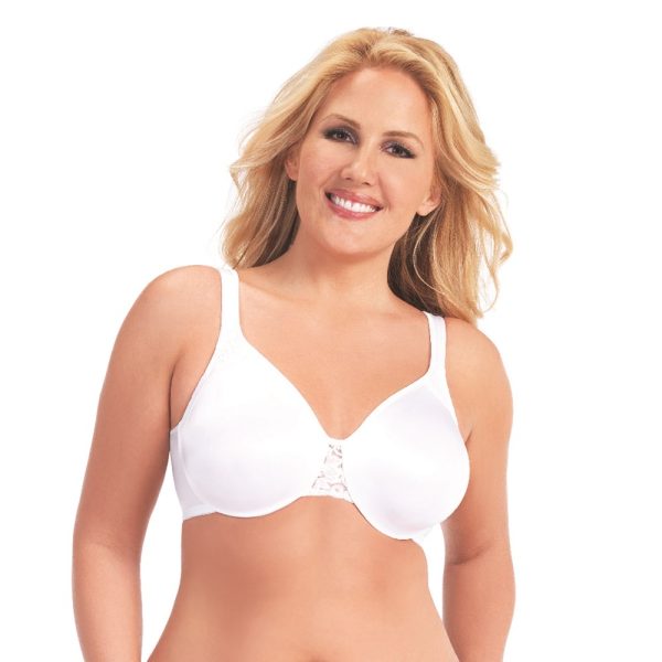 EXQUISITE FORM Plus Size Underwired Minimiser Bra in C-E Cups in band sizes 16-20 - Image 4