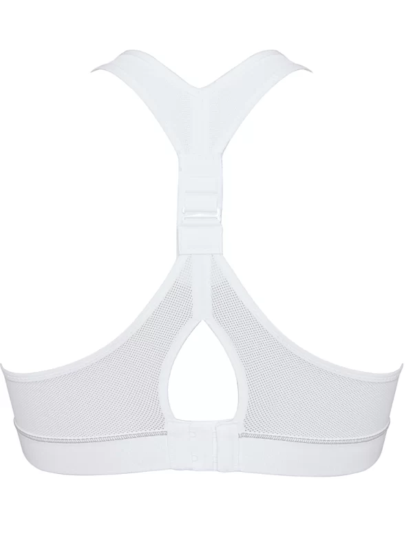 Royce Impact Free Adjustable Fit sports bra for Teen and beyond A - D cup in White in bands 8-14 - Image 2