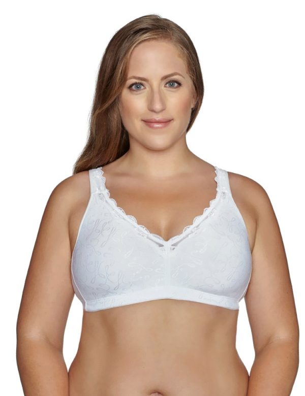 EXQUISITE FORM Comfortable Wireless Plus Size Bra 16-22 CUPS C-D-DD - Image 2