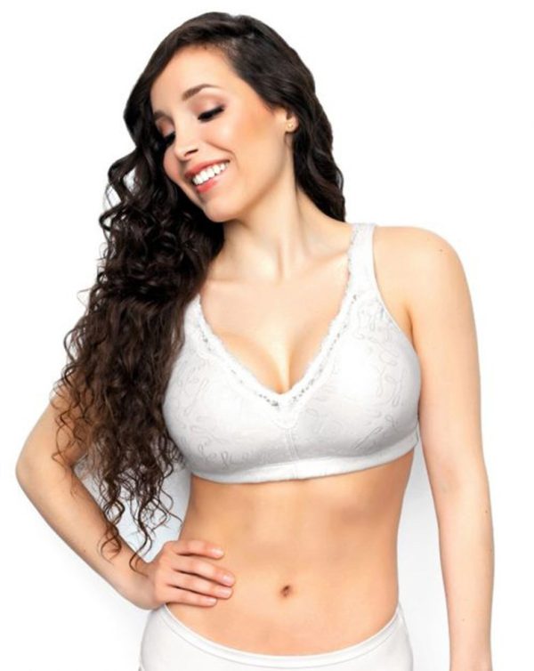 EXQUISITE FORM Comfortable Wireless Plus Size Bra 16-22 CUPS C-D-DD