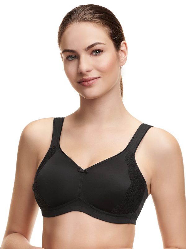 SUSA Wire Free London Microfibre bra with lace trim - Image 3