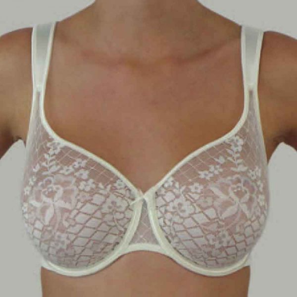 EMPREINTE Melody seamless sheer lace bra C-G Cups in band sizes 8-18 - Image 9