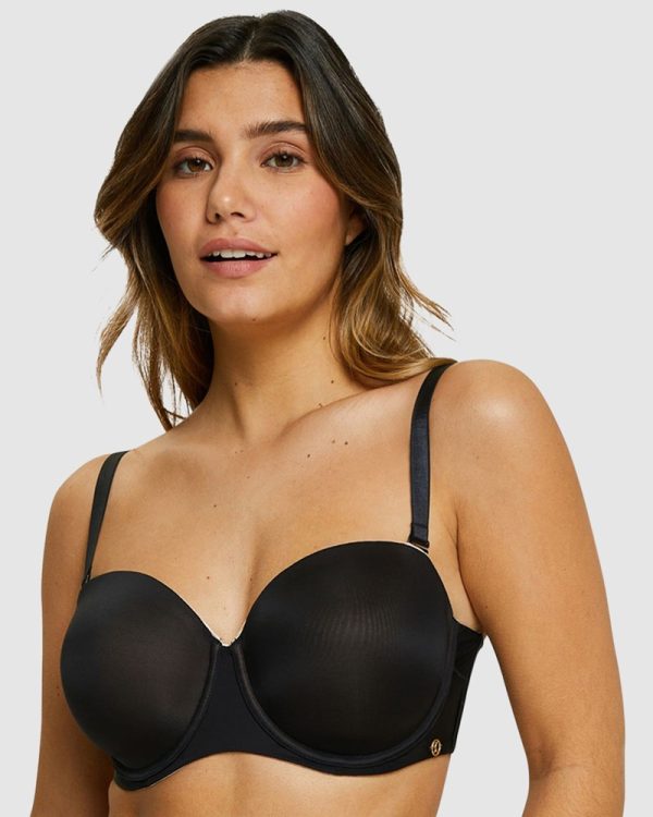 Sans Complexe Unseen Wired Moulded Convertible-to-Strapless Bra multiple colours C-DD in bands 10-18 - Image 2